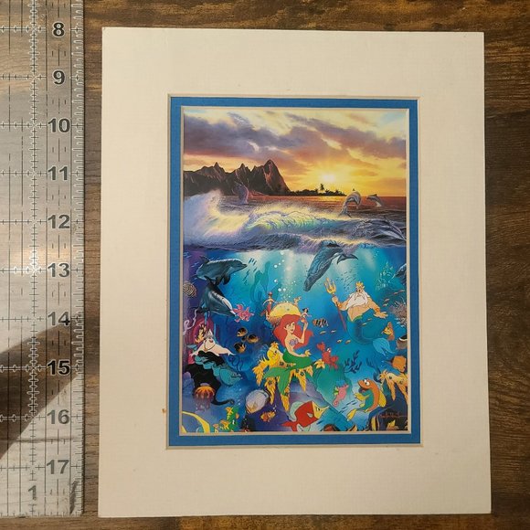 Christian Riese Lassen's "Under the Sea" 7" x 5" Framed Art Print - Picture 3 of 3